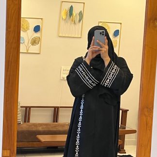 Raya Embroidery Abaya #1001