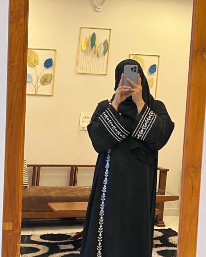 Raya Embroidery Abaya #1001