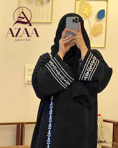 Raya Embroidery Abaya #1001 - Image 2