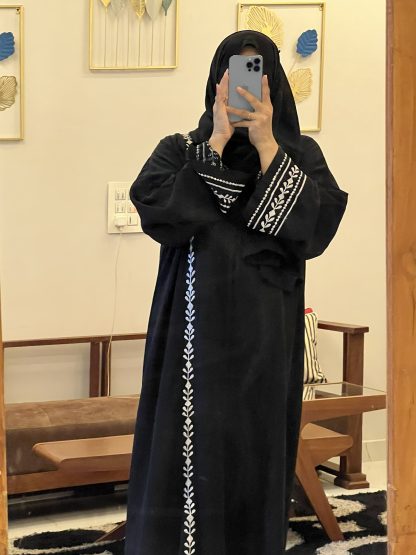 Raya Embroidery Abaya #1001 - Image 3