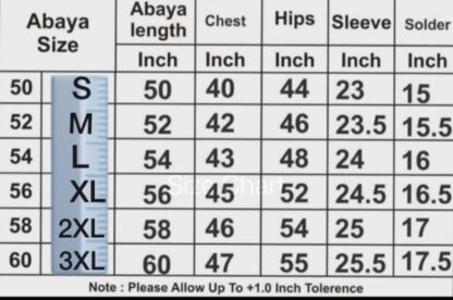 Cristal Bow Abaya🎀 - Image 5