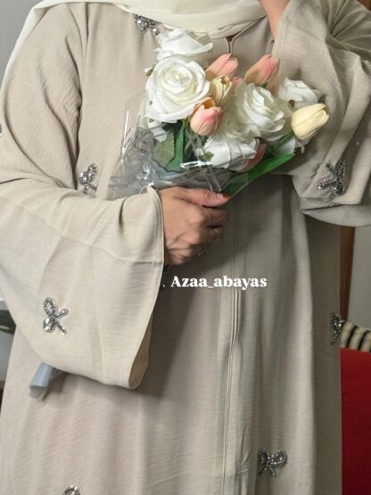 Cristal Bow Abaya🎀